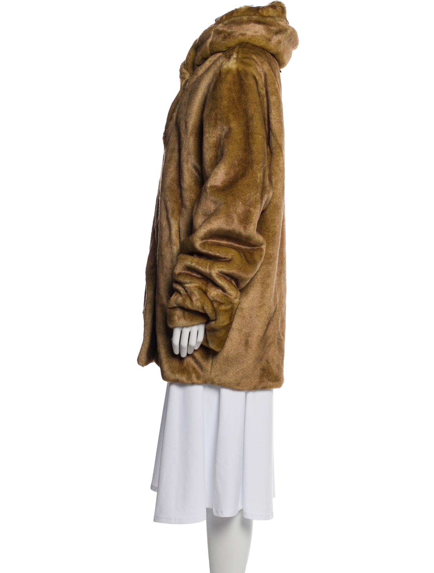 Dennis Basso Faux Fur Coat