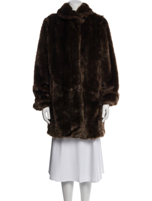 Dennis Basso Faux Fur Coat