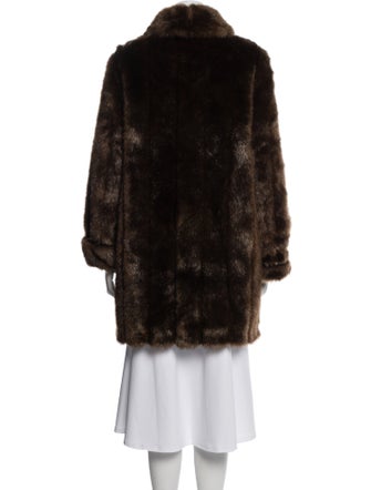 Dennis Basso Faux Fur Coat