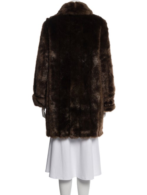 Dennis Basso Faux Fur Coat
