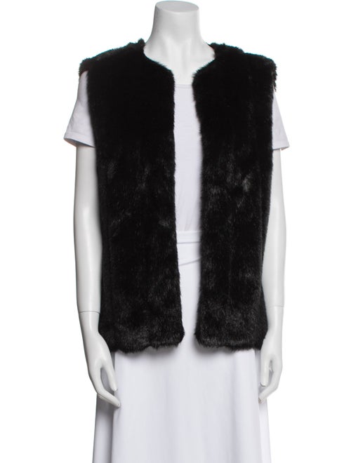 Dennis Basso Faux Fur Vest