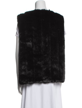Dennis Basso Faux Fur Vest