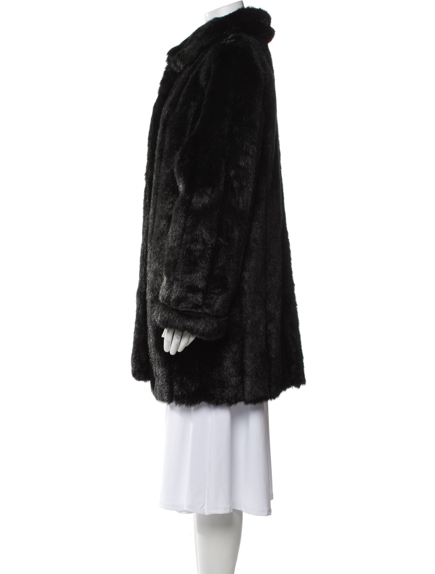 Dennis Basso Faux Fur Coat