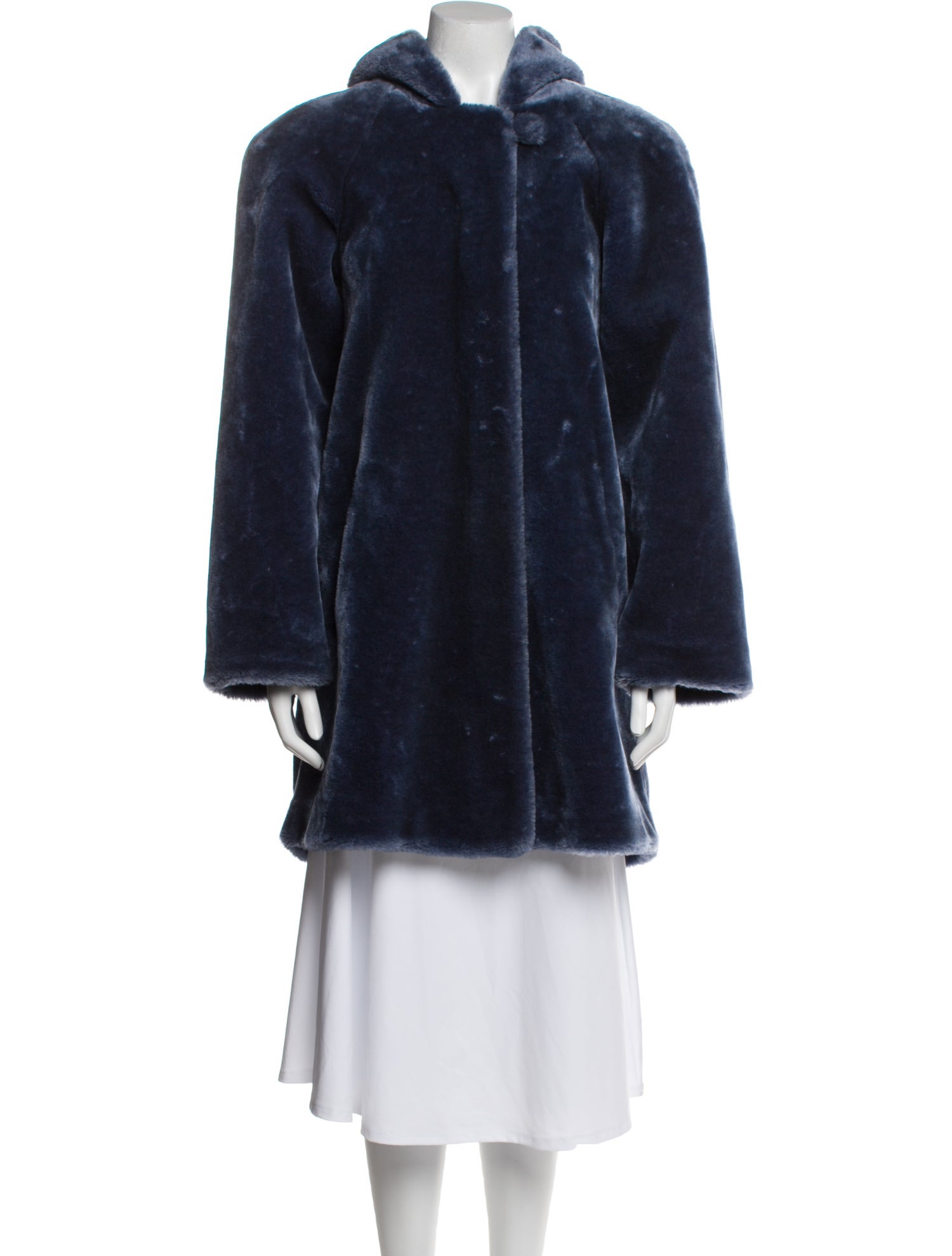 Dennis Basso Faux Fur Coat