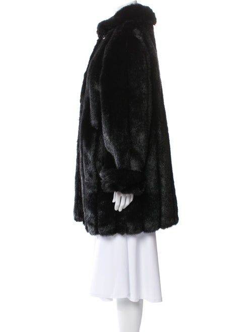 Dennis Basso Faux Fur Faux Fur Coat