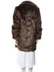 Dennis Basso Faux Fur Faux Fur Coat