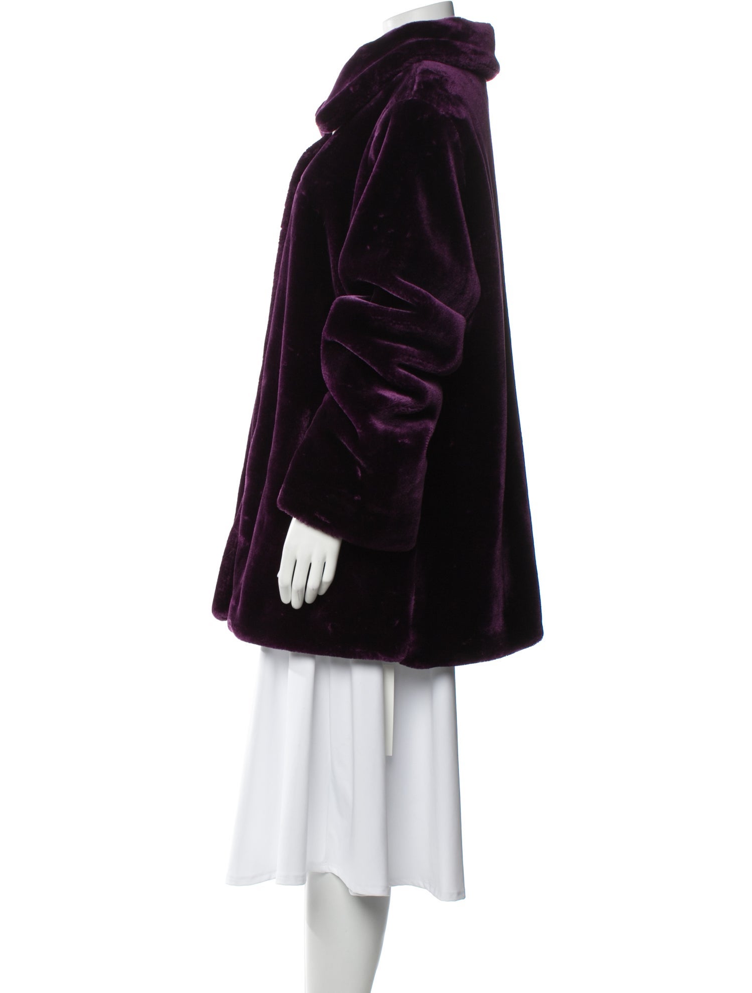 Dennis Basso Faux Fur Jacket