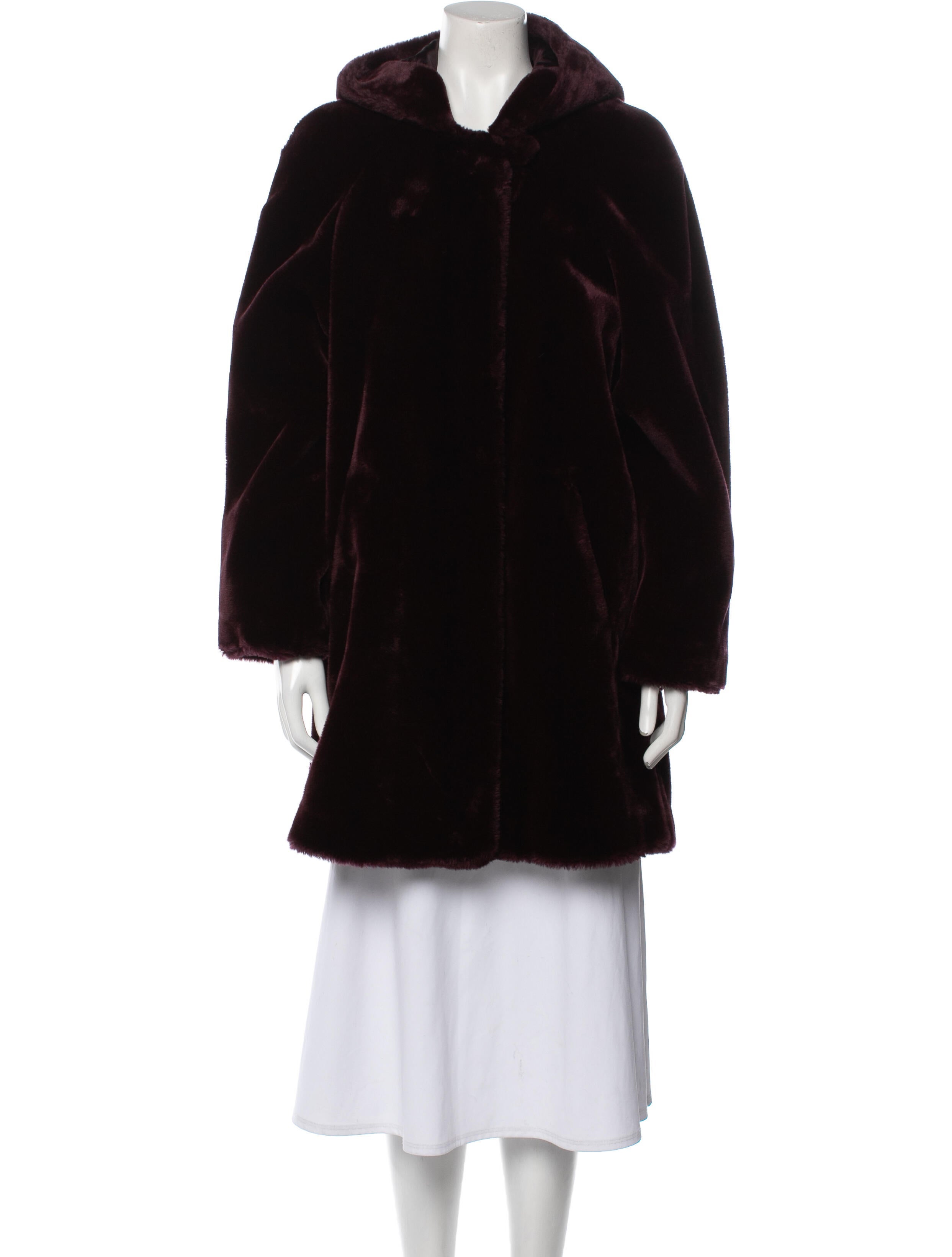 Dennis Basso Faux Fur Coat