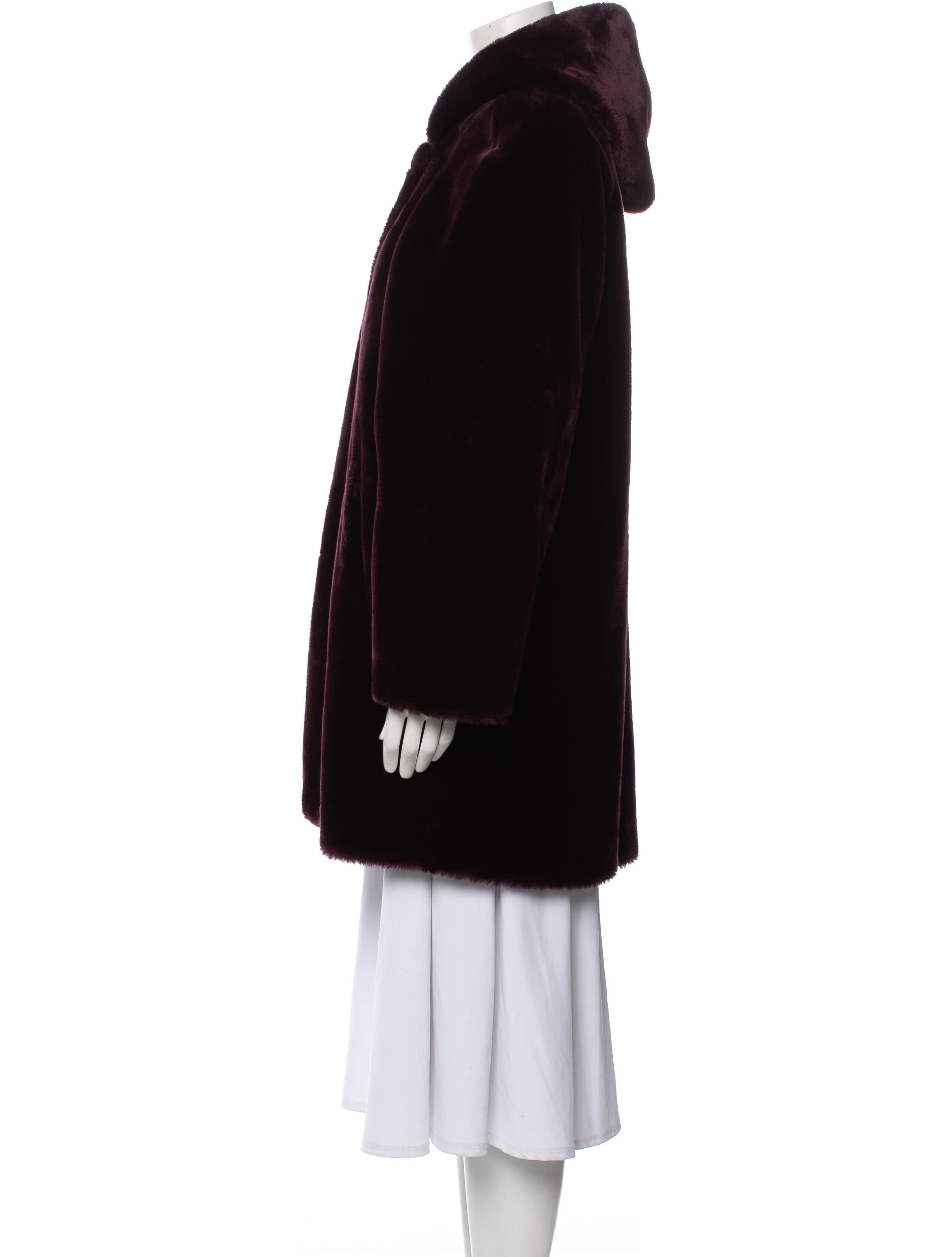 Dennis Basso Faux Fur Coat