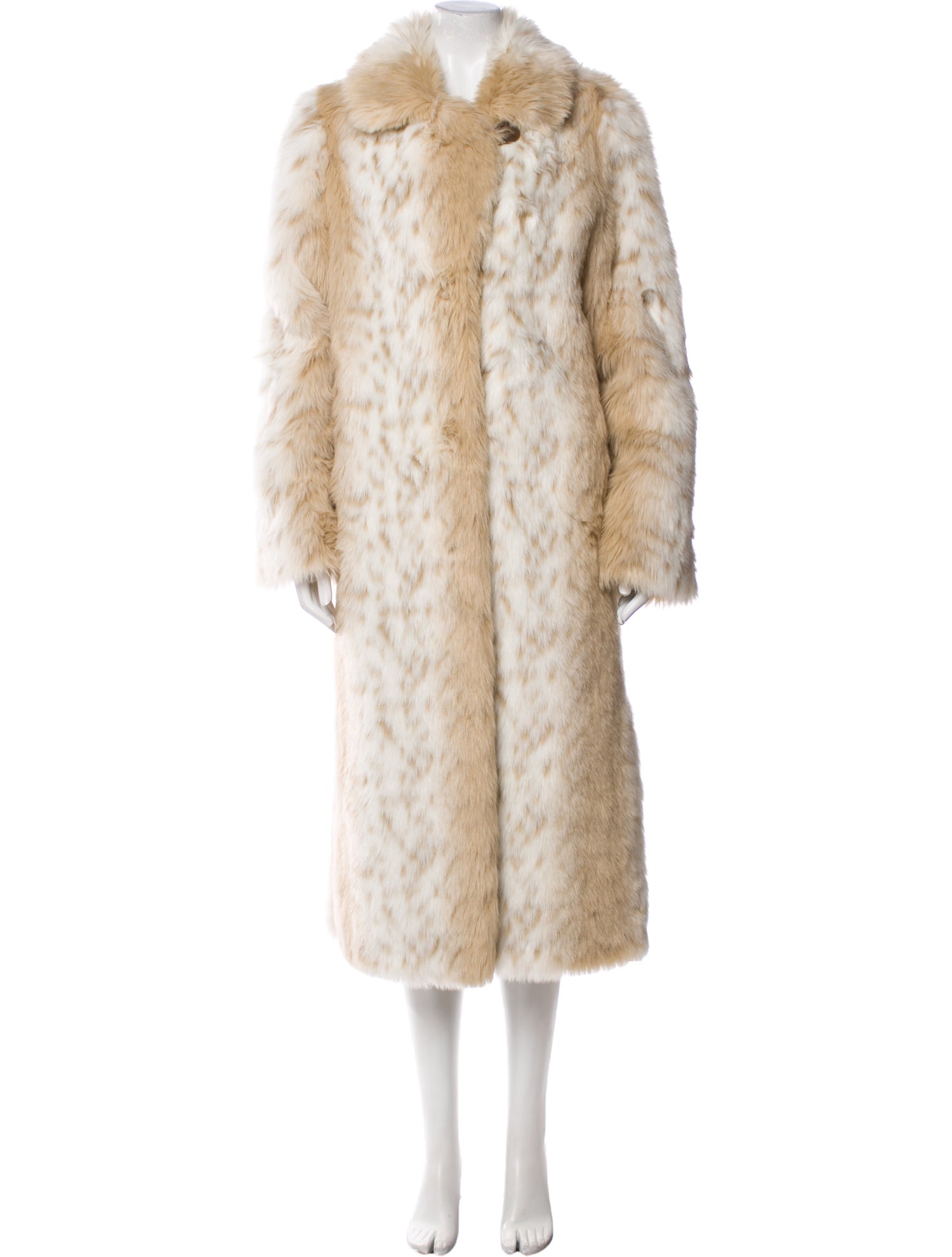 Dennis Basso Faux Fur Coat