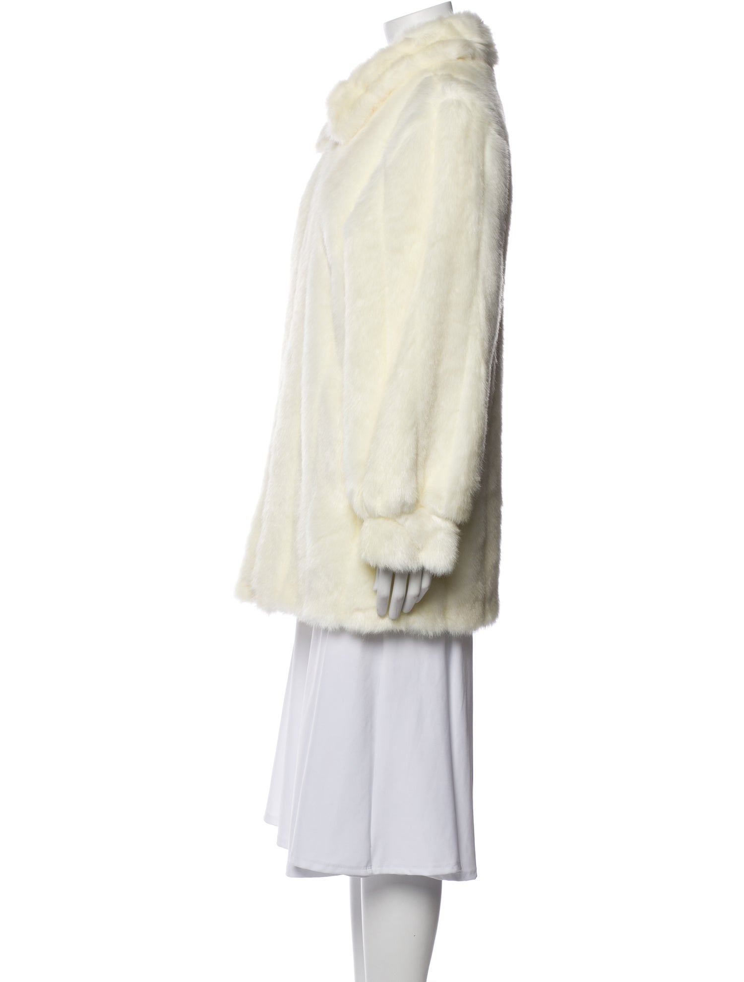 Dennis Basso Vintage Faux Fur Faux Fur Jacket