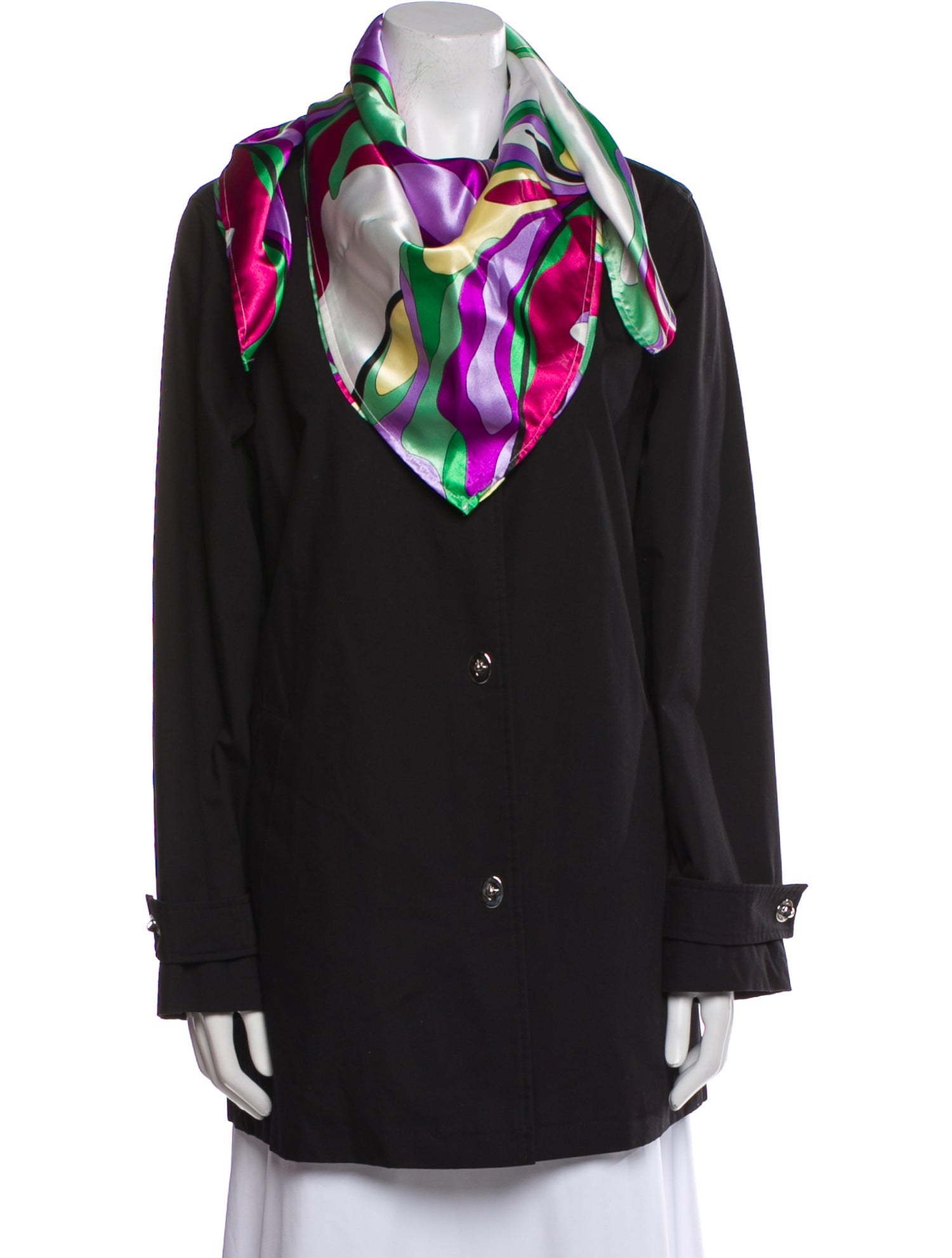 Dennis By Dennis Basso Trench Coat