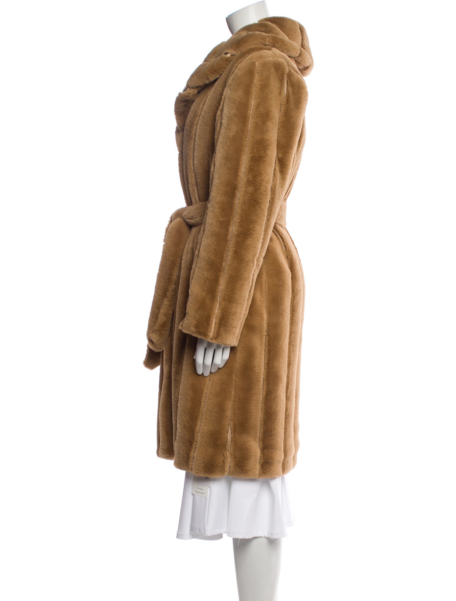 Dennis Basso Faux Fur Faux Fur Coat