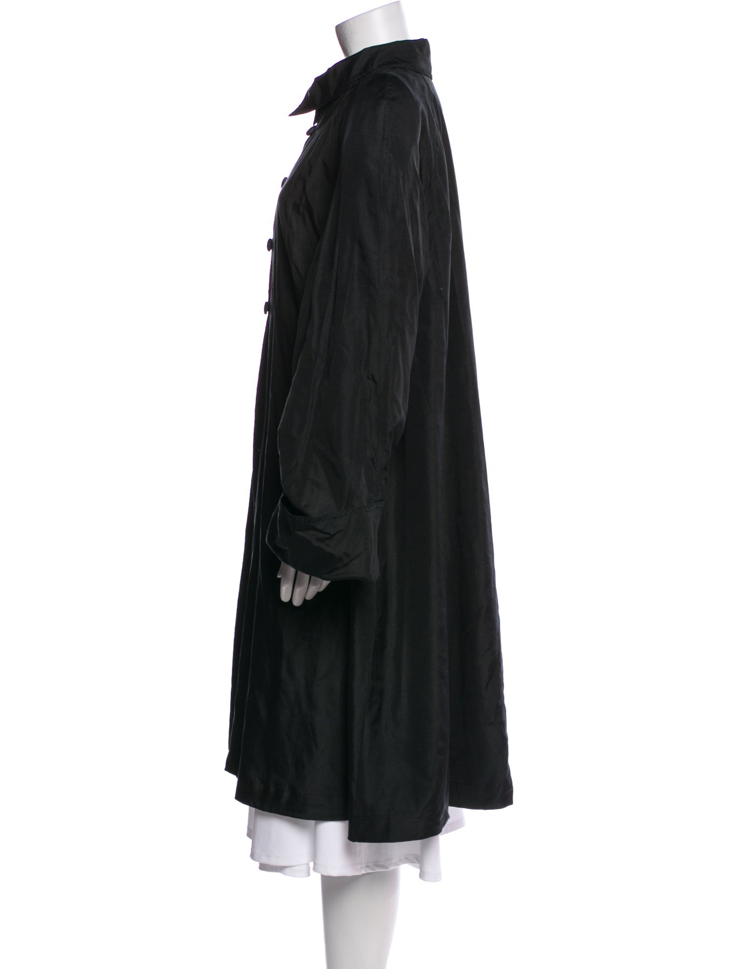 Dennis Basso Vintage Silk Trench Coat