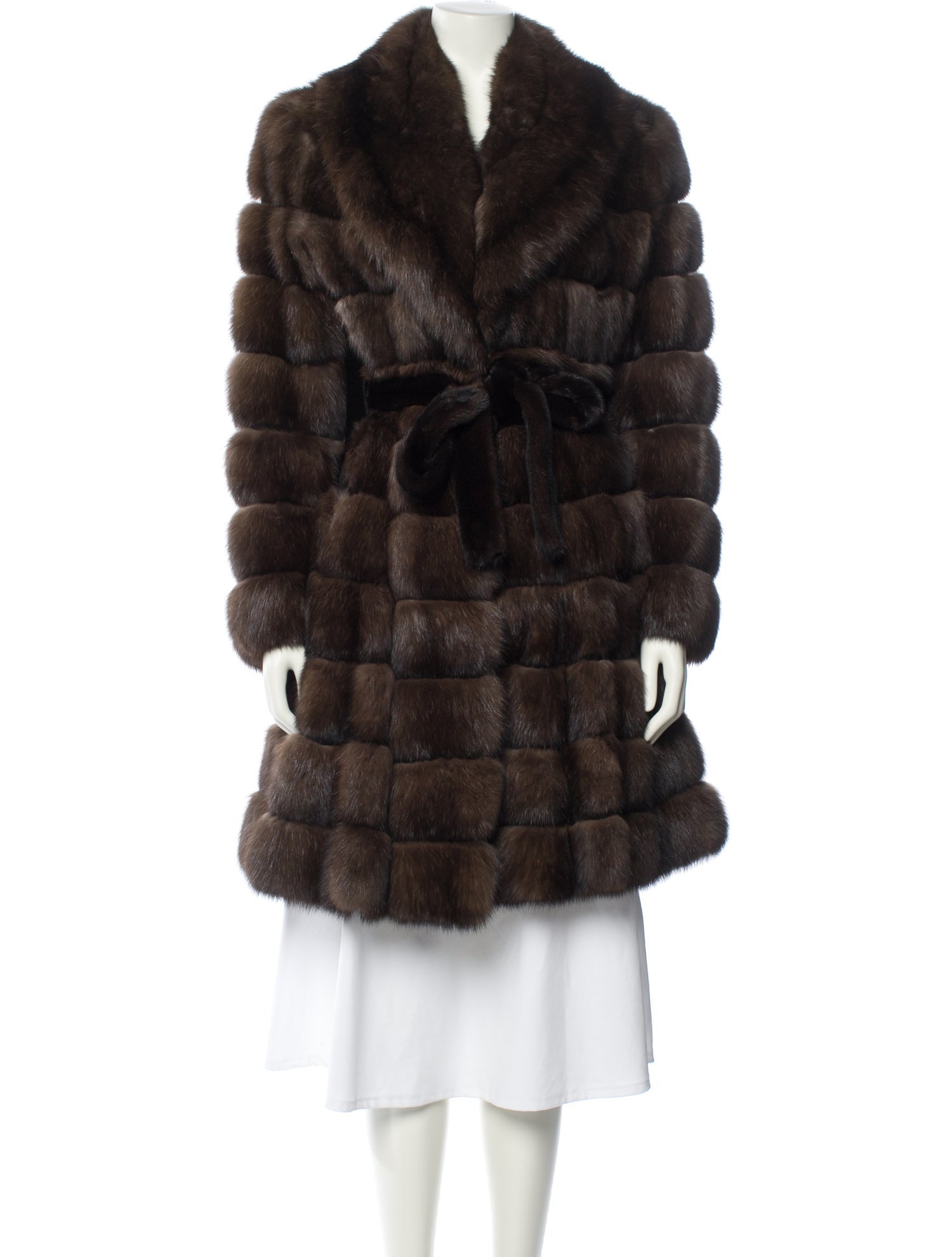 Dennis Basso Sable Fur Coat
