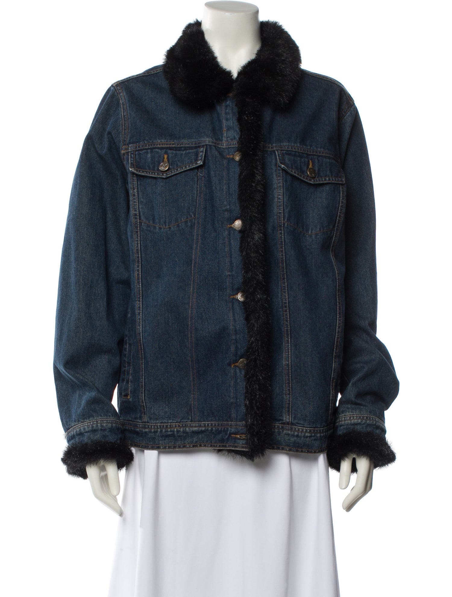 Dennis Basso Denim Jacket
