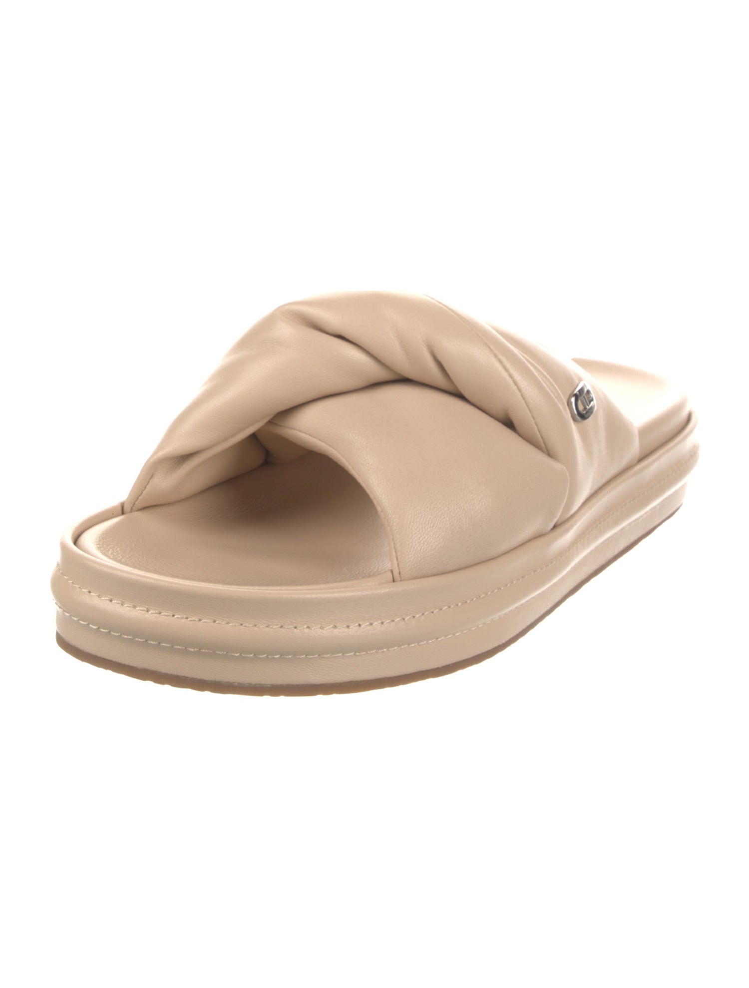 Dee Ocleppo Leather Slides w/ Tags