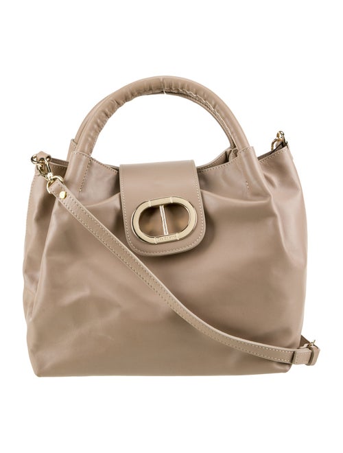 Dee Ocleppo Leather Top Handle Bag