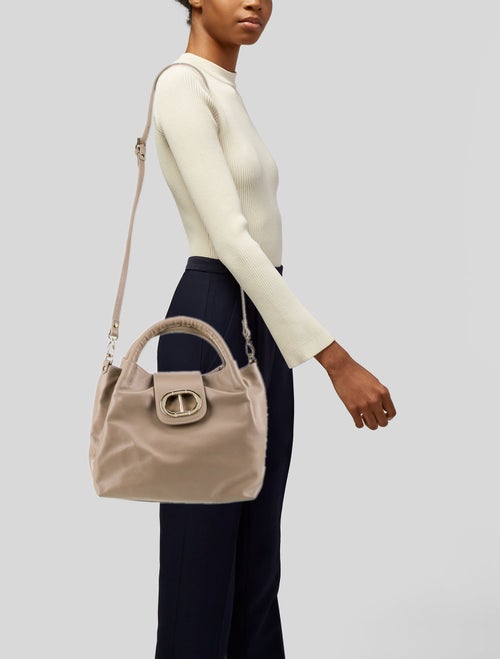 Dee Ocleppo Leather Top Handle Bag