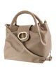 Dee Ocleppo Leather Top Handle Bag