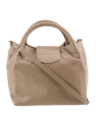 Dee Ocleppo Leather Top Handle Bag