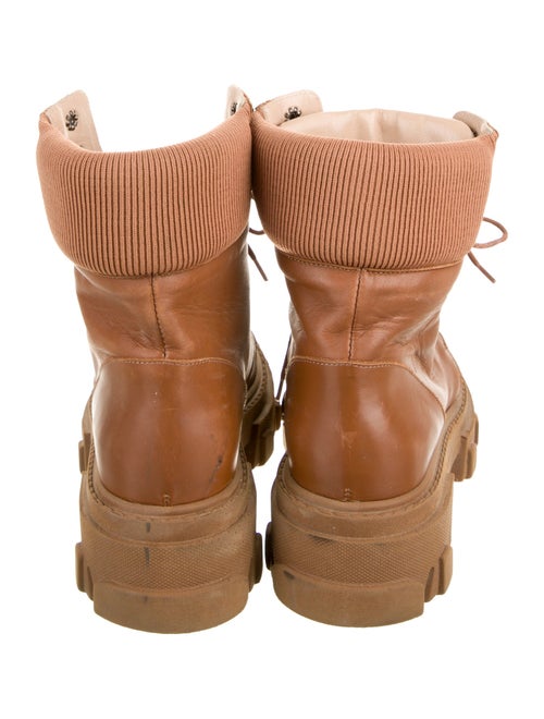 Dee Ocleppo Leather Combat Boots