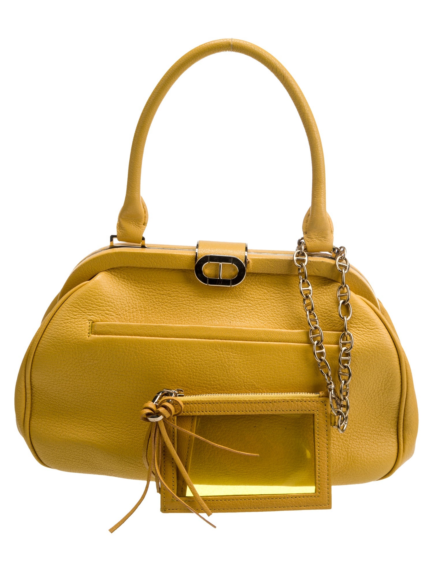 Dee Ocleppo Leather Top Handle Bag