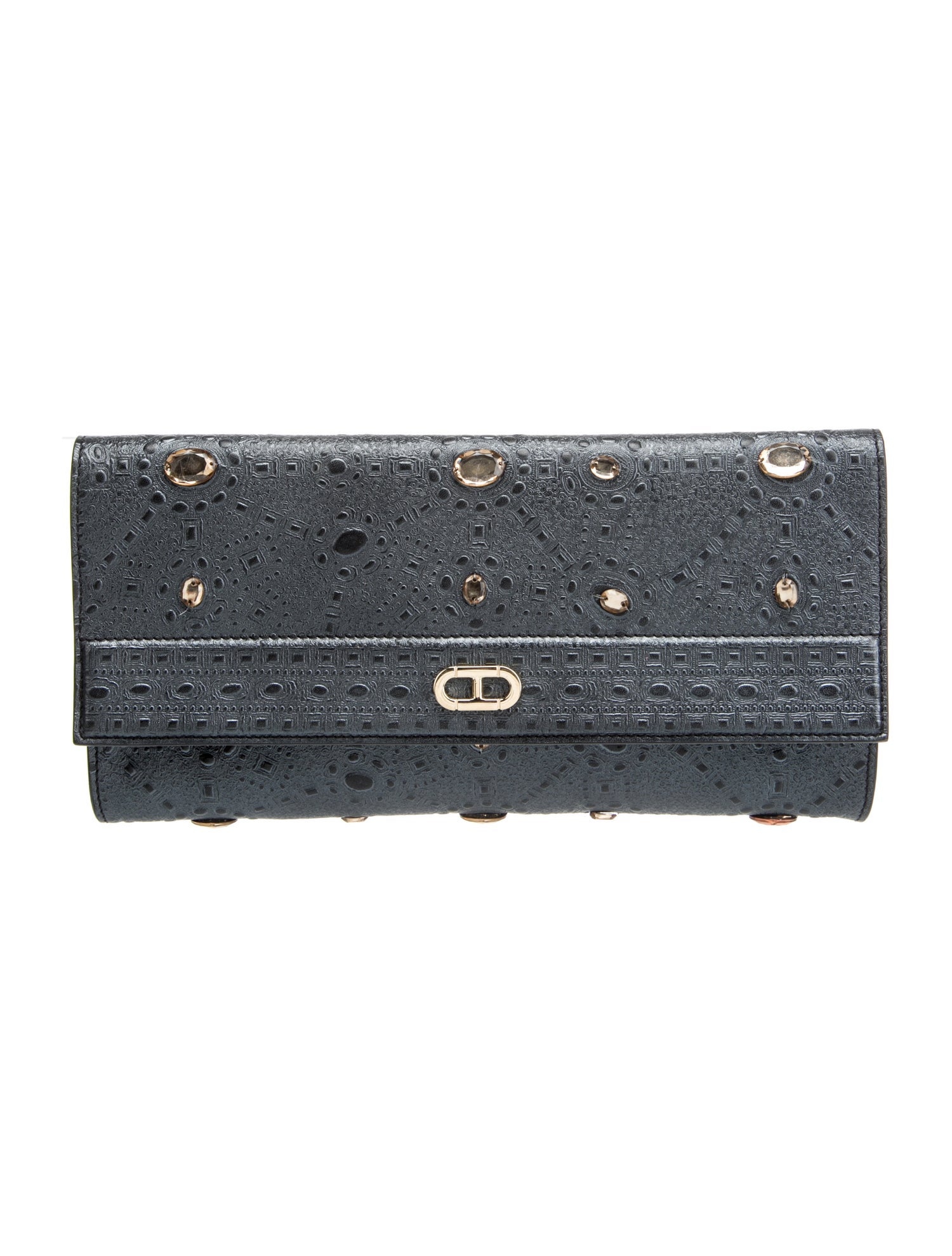 Dee Ocleppo Leather Clutch