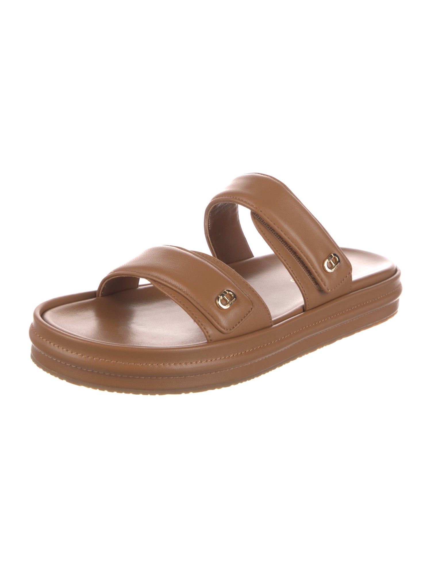 Dee Ocleppo Leather Slides