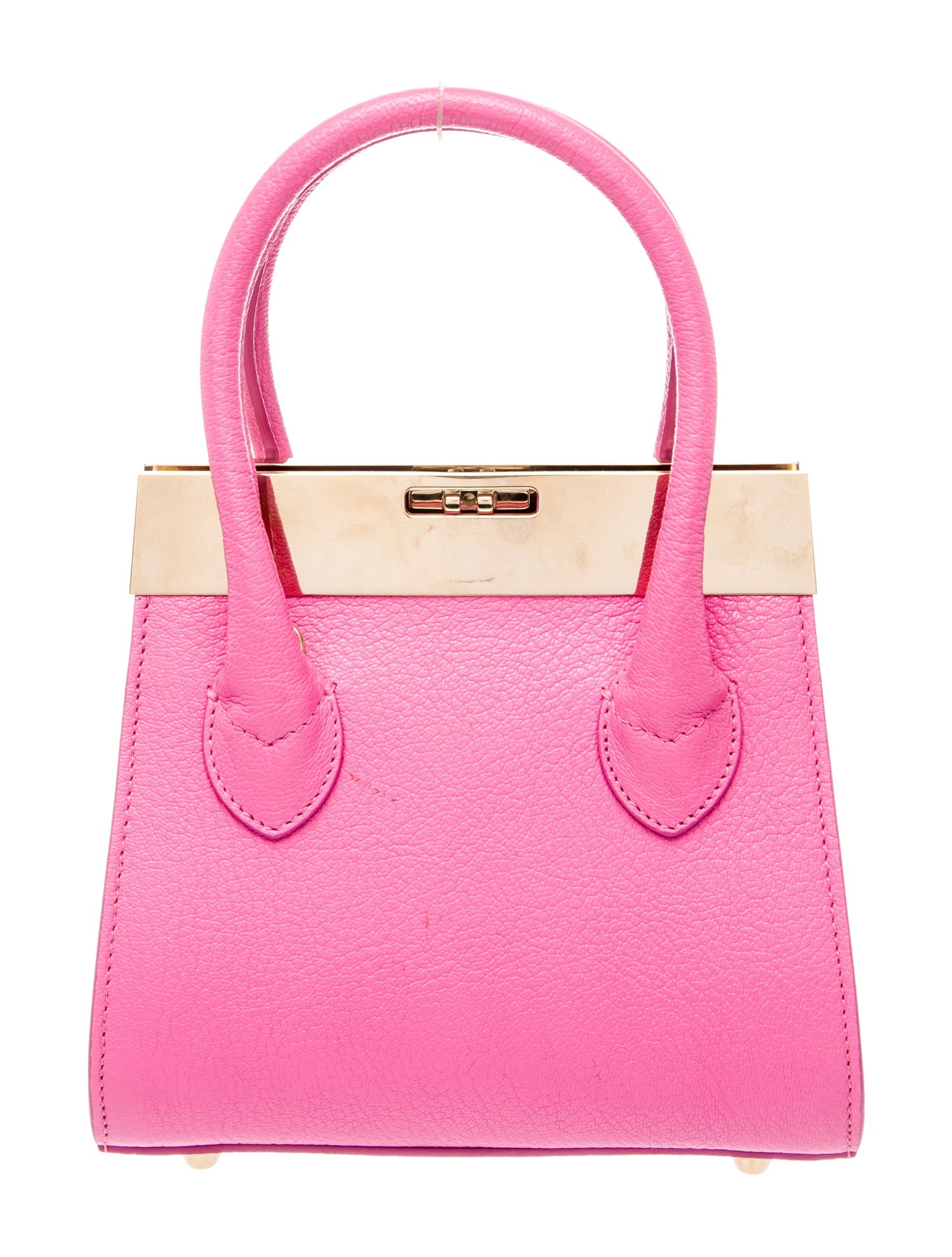 Dee Ocleppo Leather Top Handle Bag