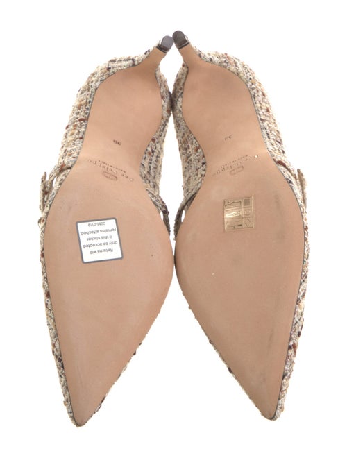 Dee Ocleppo Tweed Tweed Pattern Pumps