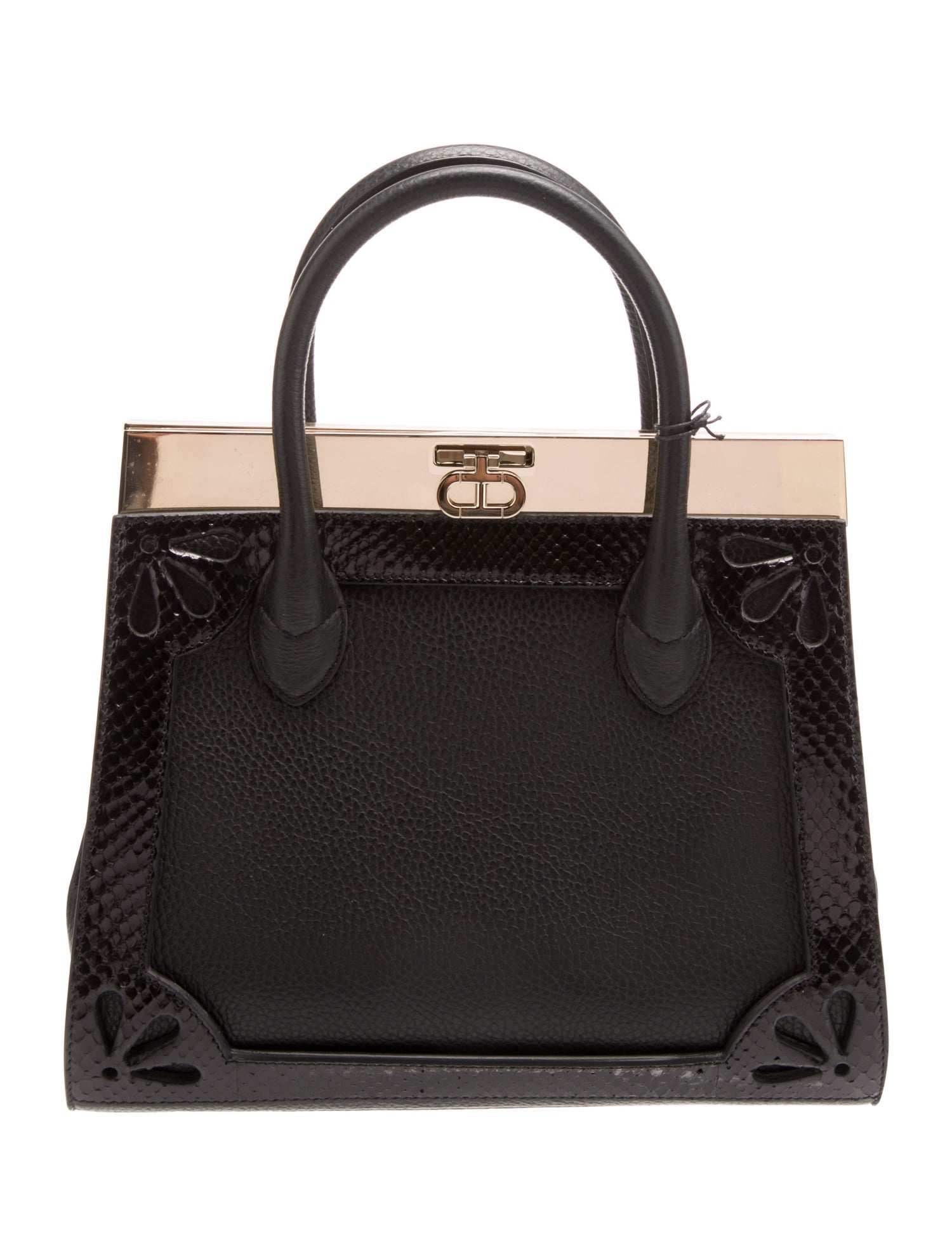 Dee Ocleppo Leather Top Handle Bag w/ Tags