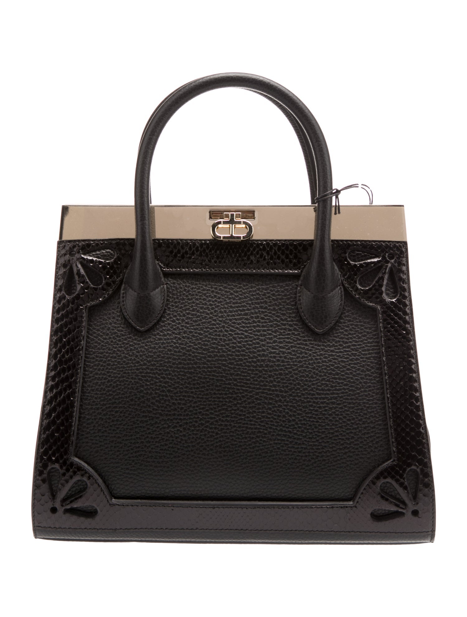 Dee Ocleppo Leather Top Handle Bag w/ Tags