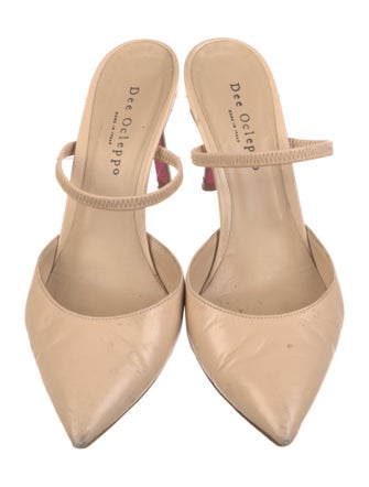 Dee Ocleppo Leather Mules