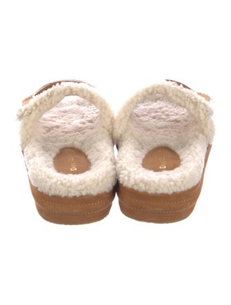 Dee Ocleppo Shearling Slides