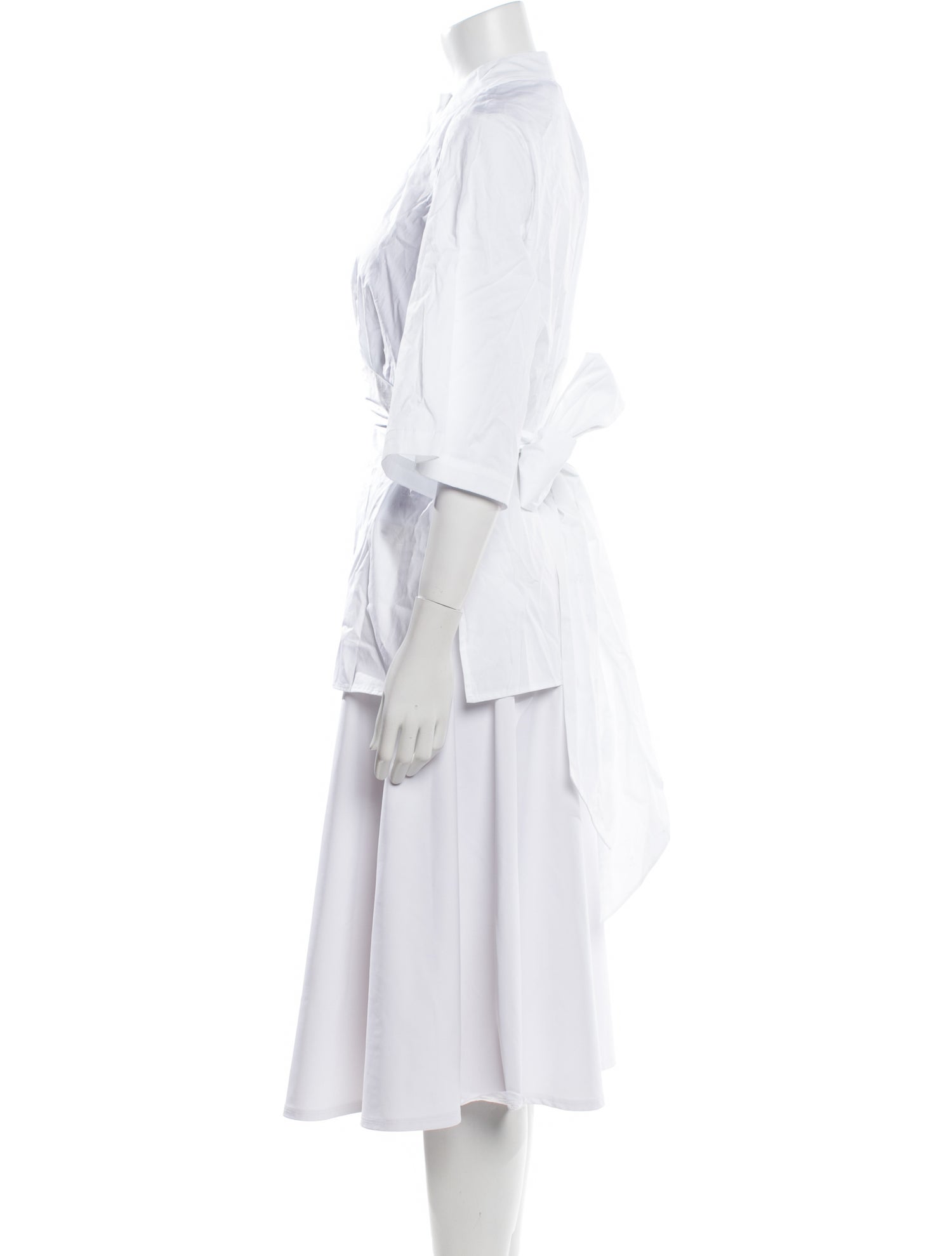 Dee Ocleppo V-Neck Three-Quarter Sleeve Tunic w/ Tags