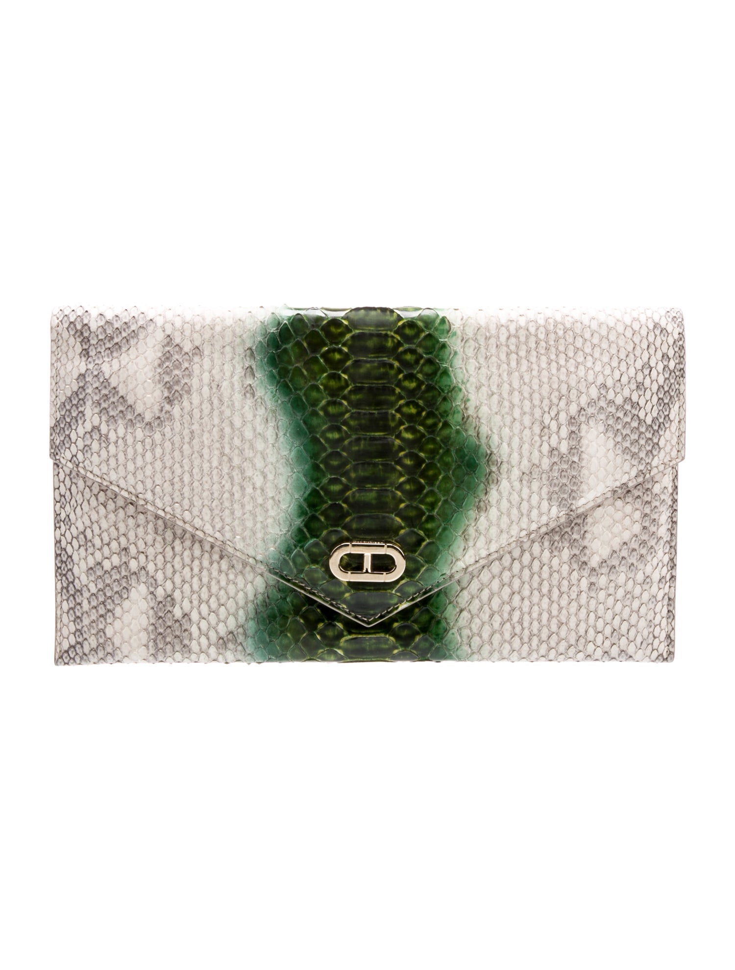 Dee Ocleppo Python Clutch