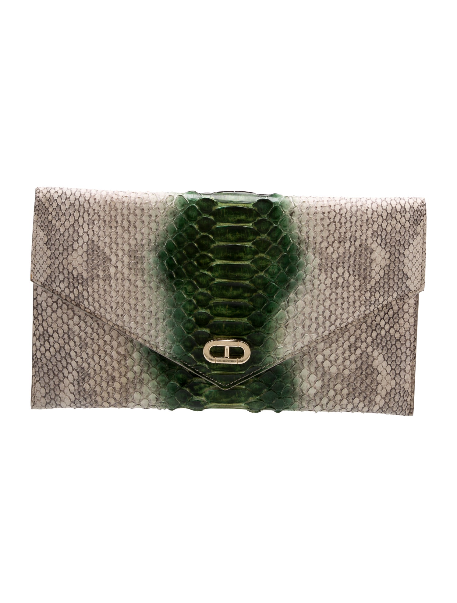 Dee Ocleppo Python Clutch