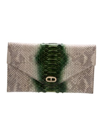 Dee Ocleppo Python Clutch