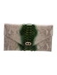 Dee Ocleppo Python Clutch
