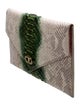 Dee Ocleppo Python Clutch
