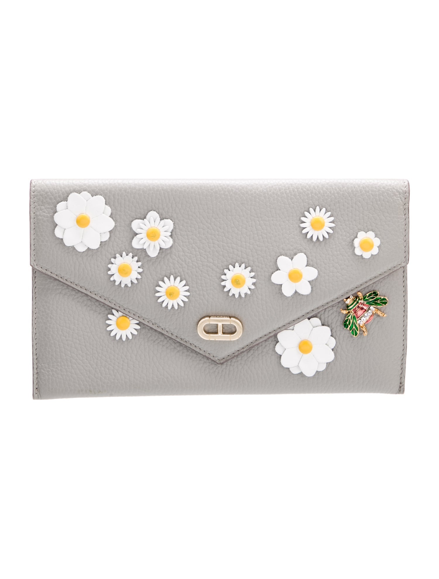 Dee Ocleppo Leather Clutch