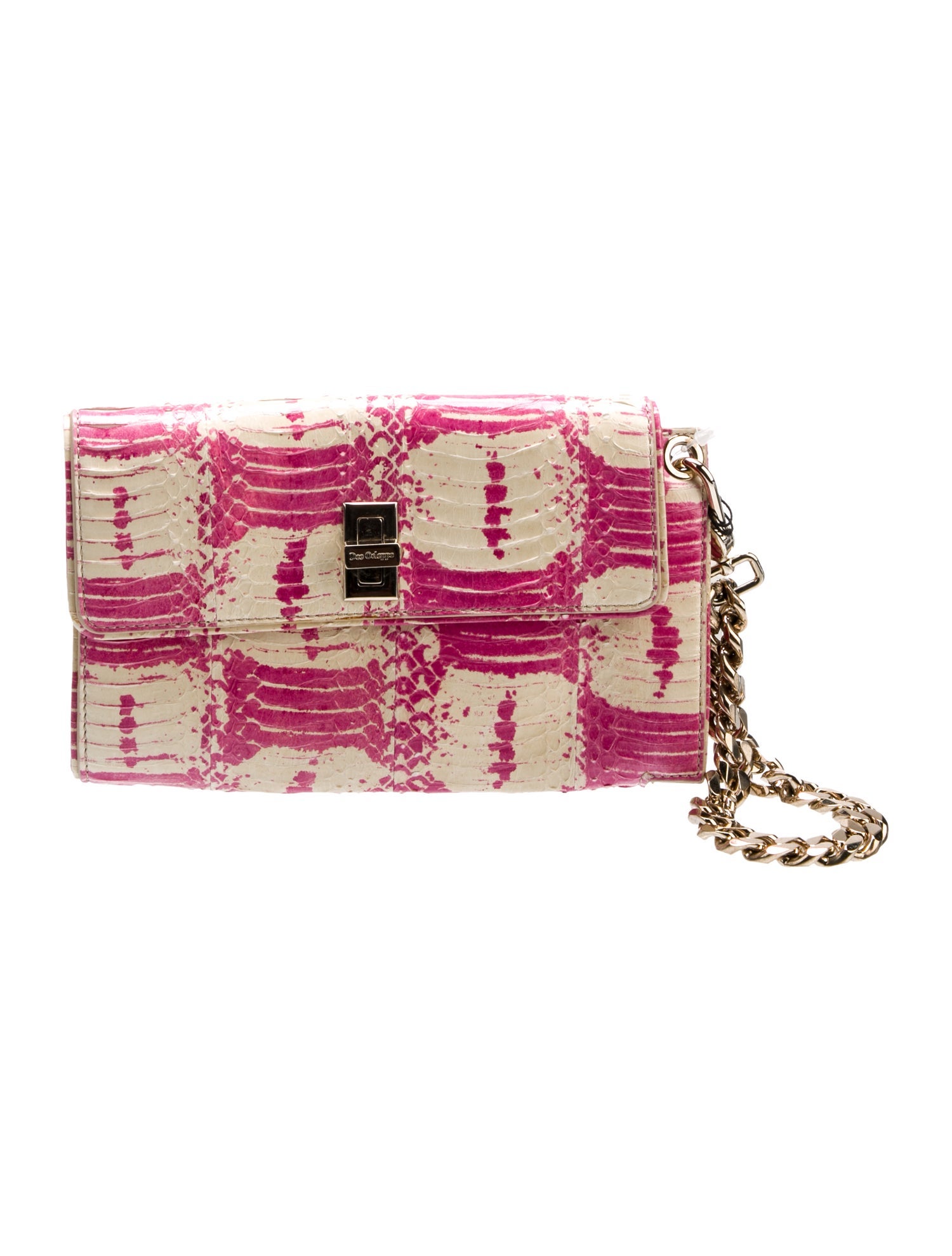 Dee Ocleppo Snakeskin Evening Bag