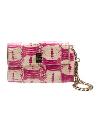 Dee Ocleppo Snakeskin Evening Bag