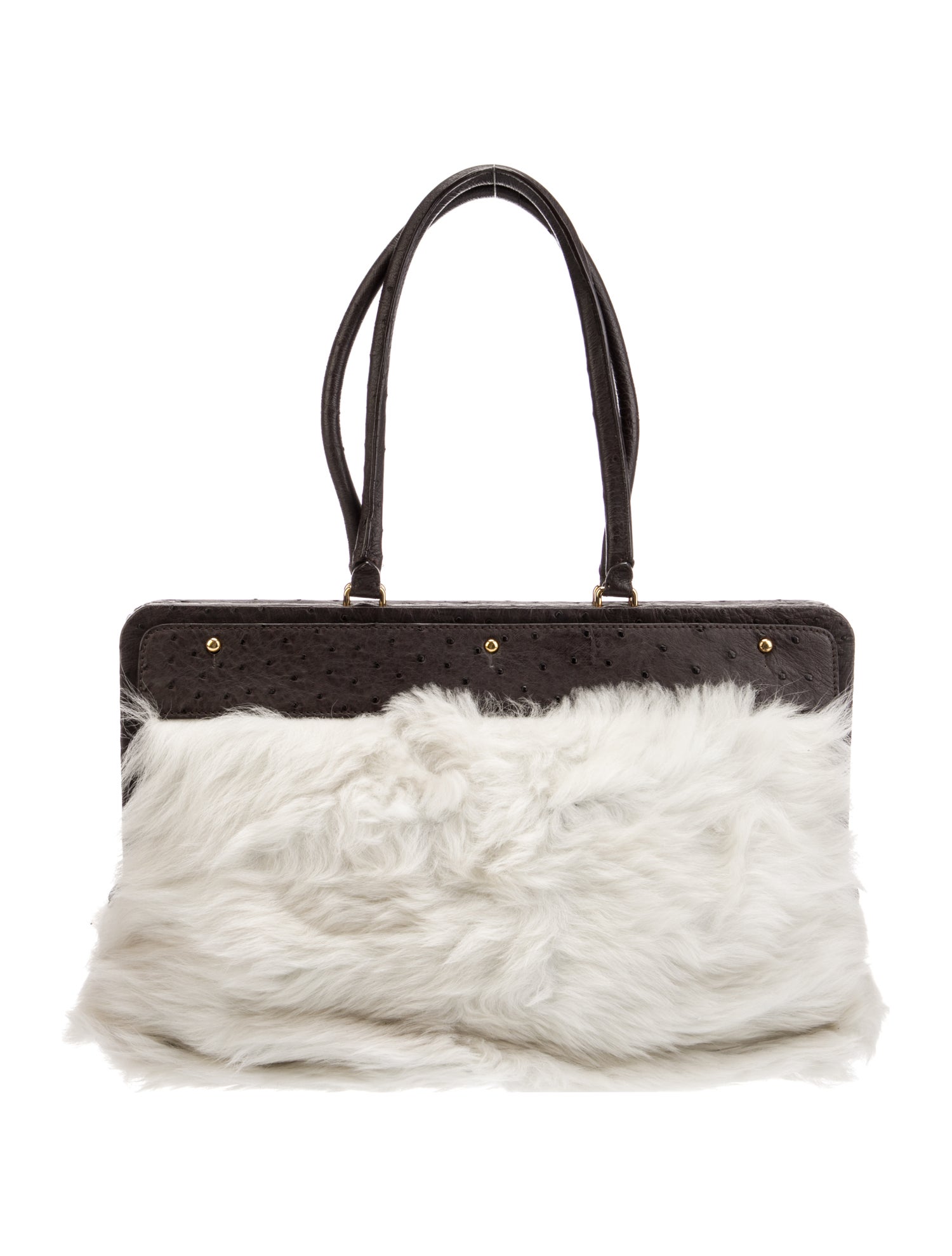 Dee Ocleppo Faux Fur Shoulder Bag