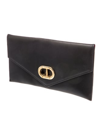 Dee Ocleppo Leather Clutch
