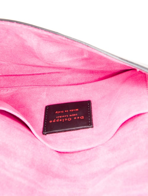 Dee Ocleppo Leather Clutch