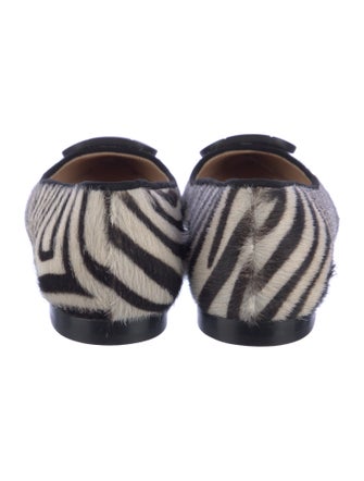 Dee Ocleppo Ponyhair Animal Print Flats