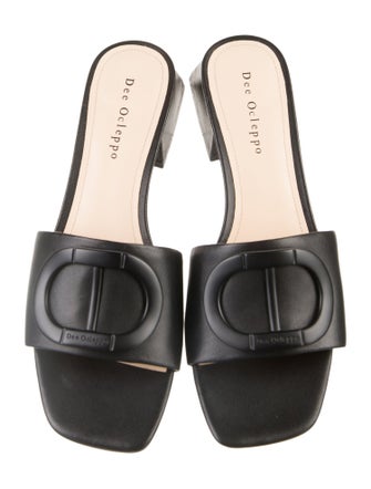 Dee Ocleppo Leather Slides
