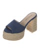 Dee Ocleppo Denim Espadrilles